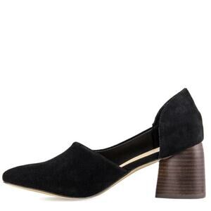 New in Box Sbicca Volin Black Asymmetrical Mule